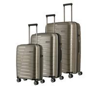 Travelite Set di valigie Air Base 4 Roll 3 pz. champagner (75340-40)