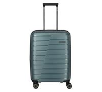 Travelite Air Base Valigia trolley (4 ruote) blu-grigio, plastica, 39 x 55 x 23cm