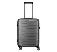 Travelite AIR BASE 4w Trolley, Bagaglio a mano, 55 cm, Grigio (Antracite)