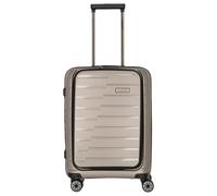 Travelite Air Base - Trolley da cabina a 4 ruote con tasca frontale S 55 cm (champagner)