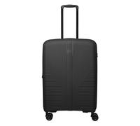 Travelite Air Stripe 4 ruote Carrello M 66 cm con piega di espansione nero