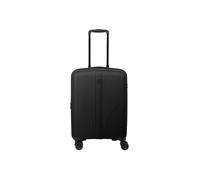 TRAVELITE AIR STRIPE Trolley 4w S exp., Black, bagaglio con lavoro preciso
