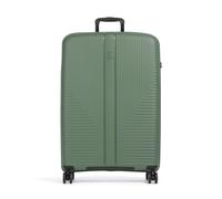 Travelite Air Stripe Valigia trolley (4 ruote) verde, Polypropylen, 51 x 77 x 29cm