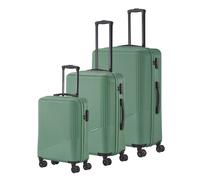 Travelite Bali 4 ruote Set di valigie 3 pezzi verde