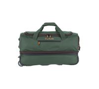 travelite trolley da viaggio con ruote misura media, espandibile, BASICS, trolley morbido per bagagli con ripiegamento espandibile, 55 cm, 51 - 64 litri