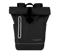 travelite Zaino rolltop impermeabile, zaino da bicicletta, zaino per il tempo libero con chiusura rolltop e catarifrangenti, BASICS, 48 cm, 19 L
