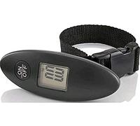 travelite bilancia valigie da viaggio digitale, pesa valigia da viaggio con display LCD luminoso per bagagli fino a 40 kg, comoda maniglia stabile