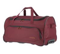 Travelite Basics Fresh - Borsa da viaggio con ruote 89L 71 cm (bordeaux) rosso