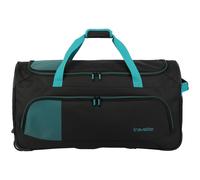 Travelite Basics 2 ruote Borsa da viaggio 71 cm schwarz-petrol (TAS049295)