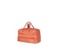 travelite borsa da viaggio grande con tracolla + funzione clip-on, MIIGO, bagaglio morbido sostenibile weekender in materiale riciclato, 60 cm, 58 litri