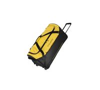 Travelite Borsa da viaggio trolley con ruote in materiale idrorepellente, Basics bagaglio morbido con ampio scomparto principale, 71 cm, 97 litri, Giallo
