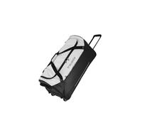 Travelite Borsa da viaggio trolley con ruote in materiale idrorepellente, Basics bagaglio morbido con ampio scomparto principale, 71 cm, 97 litri, Bianco