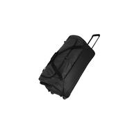 Travelite Borsa da viaggio trolley con ruote in materiale idrorepellente, Basics bagaglio morbido con ampio scomparto principale, 71 cm, 97 litri, Nero