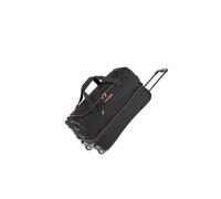 travelite borsone trolley da viaggio con ruote media, espandibile, BASICS, trolley da stiva, valigia media morbida, luggage, 55 cm, 51-64 litri