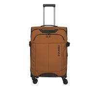 Travelite Briize 4 ruote Carrello M 67 cm con piega di espansione marrone