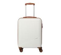 Travelite Bali 4 ruote Carrello della cabina S 55 cm weiss-cognac (TAS014132)