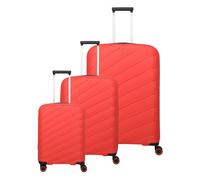 travelite carrello Burano 4W Trolley-Set L / M / S Raspberry