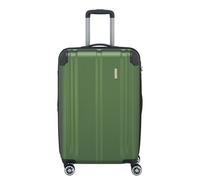 travelite valigia rigida media, espandibile, 4 ruote, CITY, trolley con superficie antigraffio, chiusura TSA, piega ad espansione, 68 cm, 78-86 l
