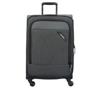 paklite valigia a 4 ruote morbide dimensione L con piega ad espansione e serratura TSA, serie DERBY: elegante trolley in look bicolore, 77 cm, 102 litri (espandibile fino a 115 litri)