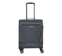 travelite valigia a mano con 4 rotelle per Lufthansa, Austrian + Swiss, serratura a combinazione integrata, trolley da cabina compatto con funzione di aggancio, 55x40x23 cm, 41 l, 2,5 kg