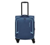 Travelite Corsiica 4 ruote Carrello della cabina S 55 cm con piega di espansione blu