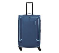 Travelite Corsiica 4 ruote Carrello L 77 cm con piega di espansione blu