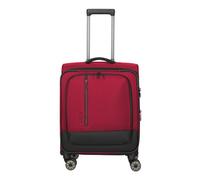 Travelite Crosslite 4 ruote Trolley cabina S 55 cm rosso