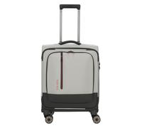 Travelite Crosslite 5.0 4 ruote Trolley cabina S 55 cm Vano porta PC bianco