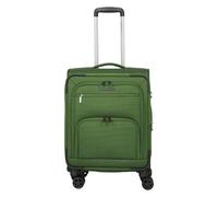 Travelite Cubis - Trolley da cabina a 4 ruote 55 cm espandibile (green) verde