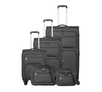 Travelite Cubis - Set di trolley per bagaglio morbido, L/M/S, grigio, Trolley Set L/M/S, Set di trolley morbidi