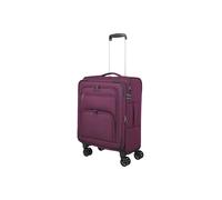 Travelite Cubis Soft Bagagli Bagagli a Mano Trolley con 4 Ruote Bagaglio a Mano 55cm, Bacca, Hand luggage 55 cm, Trolley bagaglio a mano morbido con 4 ruote