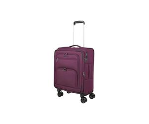 Travelite Cubis Soft Bagagli Bagagli a Mano Trolley con 4 Ruote Bagaglio a Mano 55cm, Bacca, Hand luggage 55 cm, Trolley bagaglio a mano morbido con 4 ruote
