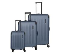 Travelite Dynamiic 4 ruote Set di valigie 3 pezzi con piega di espansione grigio