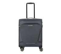 travelite Valigia a Mano con 4 Ruote per Condor e Ryanair, Lucchetto Combinazione Integrato, Trolley di Bordo Jetpack, Carrello Portabagagli con Funzione Clip-On, 55 x 40 x 20 cm, 37 L, 1.9 kg