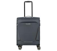 travelite Valigia a Mano con 4 Ruote per Condor e Ryanair, Lucchetto Combinazione Integrato, Trolley di Bordo Jetpack, Carrello Portabagagli con Funzione Clip-On, 55 x 40 x 20 cm, 37 L, 1.9 kg