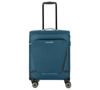 travelite Valigia a Mano con 4 Ruote per Condor e Ryanair, Lucchetto Combinazione Integrato, Trolley di Bordo Jetpack, Carrello Portabagagli con Funzione Clip-On, 55 x 40 x 20 cm, 37 L, 1.9 kg