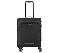 travelite valigia a mano con 4 rotelle per Condor + Ryanair, serratura a combinazione integrata, trolley morbido superleggero con funzione di aggancio, 55x40x20 cm, 37 l, 1,9 kg