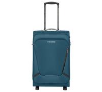 travelite valigia da cabina con 2 rotelle per Air France, KLM + ITA, serratura a combinazione integrata, trolley da cabina compatto con funzione di aggancio, 55x35x23 cm, 40 l, 2,2 kg