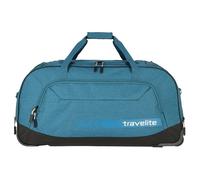 travelite borsa da viaggio grande, XL, KICK OFF, pratica borsone trolley con ruote per vacanze e sport, 77 cm, 120 litri
