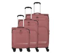 Travelite Kick Off - Set trolley con 4 ruote 3 pz. (blush)