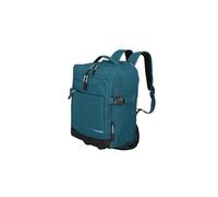 Travelite Zaino KICK OFF, scomparto per computer portatile 15,6 pollici, zaino con ruote e aste telescopiche, zaino da viaggio versatile, 30 x 40 x 20/23 cm, 24/28 l