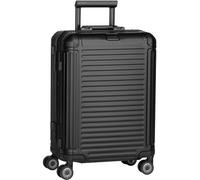 Travelite Next Valigia trolley (4 ruote) nero, alluminio, 39 x 55 x 22cm