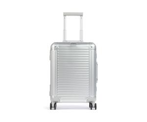 Travelite Next 2.0 Valigia trolley (4 ruote) argento, alluminio, unisex