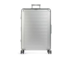 Travelite Next 2.0 Valigia trolley (4 ruote) argento, alluminio, unisex