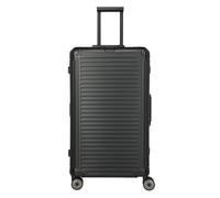 Travelite Next Trunk Carrello a 4 ruote in Alluminio 76 cm nero