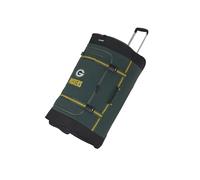 travelite NFL Borsa da Viaggio con Ruote Green Bay Packers, borsa da viaggio grande con ruote, manico telescopico e scomparto laterale separato, 79 x 36 x 39 cm, 112 L, 2,9 kg