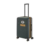 travelite NFL Valigia Rigida Green Bay Packers Taglia M, espandibile, trolley ABS con lucchetto TSA e 4 doppie ruote, 45 x 67 x 26,5-30 cm, 3,9 kg, 69-80 L