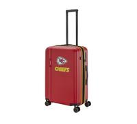 travelite NFL Valigia Rigida Kansas City Chiefs Taglia M, espandibile, trolley ABS con lucchetto TSA e 4 doppie ruote, 45 x 67 x 26,5-30 cm, 3,9 kg, 69-80 L