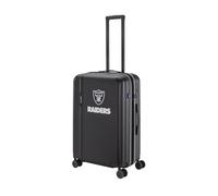 travelite NFL Valigia Rigida Las Vegas Raiders Taglia M, espandibile, trolley ABS con lucchetto TSA e 4 doppie ruote, 45 x 67 x 26,5-30 cm, 3,9 kg, 69-80 L
