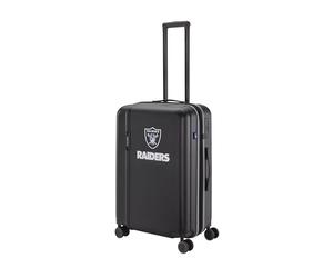 travelite NFL Valigia Rigida Las Vegas Raiders Taglia M, espandibile, trolley ABS con lucchetto TSA e 4 doppie ruote, 45 x 67 x 26,5-30 cm, 3,9 kg, 69-80 L